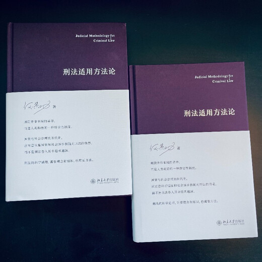 Methodology for the Application of Criminal Law by He Ronggong