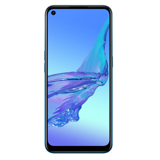 OPPO A32 Second-Hand-Mobiltelefon 6,5 Zoll Vollbild, dreifache Kamera, AI Beauty Photography, Akku 5000mah, Gaming-Telefon, Fantasy Blue, 4 GB+128 GB, 95 Neu