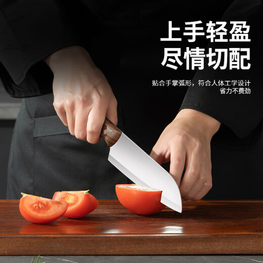 BAYCO knife set 11-piece kitchen knife scissors fruit knife pot spatula spoon knife holder kitchen utensil combination BD2808