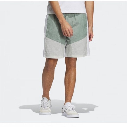 阿迪达斯 （adidas）男裤 新款训练运动休闲透气宽松工装短裤IC3729 IP3881 XS