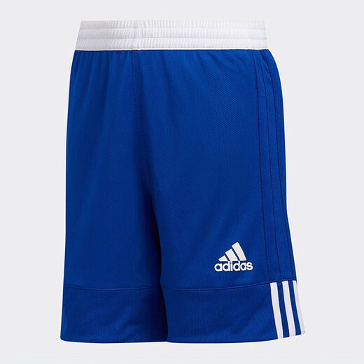 Adidas Детская одежда детская баскетбольная шорты Мужские двойные износовые поглощение влаги и соревнования по быстрой сушил
