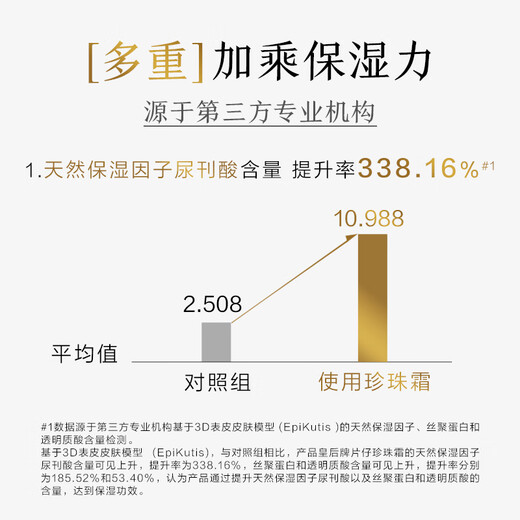 片仔癀皇后牌珍珠霜25g 补水保湿滋润擦脸霜男女面霜护肤品