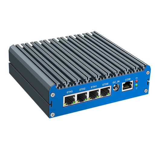 BICONTROL G48 N5105 Многоселевая четырехъядерная мягкая маршрутизация встроенного промышленного компьютера IOT Host X86 Плата разработки Bare System 4G Слот SIM-карты N6210 8G память + 128G Solid State G48 Blue Panel-N6415 Quad Network 226 226