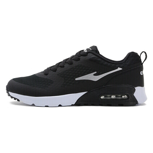 Hongxing Erke men's shoes air-cushion sports shoes casual shoes black non-slip shock-absorbing running shoes soft sole rebound lightweight running shoes for men