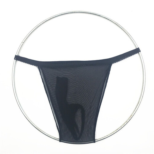 Private men's underwear, thin, fully transparent and traceless, multi-color triangle stockings cover, colorful thong cover, T-pants cover, large elasticity, 160Jin Jin is equal to 0.5kg, inside, black condom opening