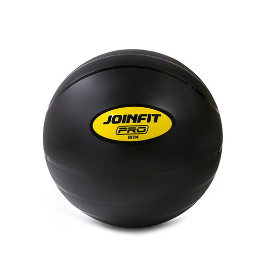 JOINFIT Yoga Ball Beginners Thickened Explosion-proof Home Fitness Ball Pregnant Women Training Balance Ball Swiss Ball Pilates Ball PRO Version/55cm Black