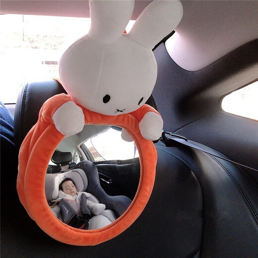 Gongma ins car child safety seat reflector baby observation mirror basket reversely installed rearview mirror ready stock丨giraffe observation mirror please tear off the film before use