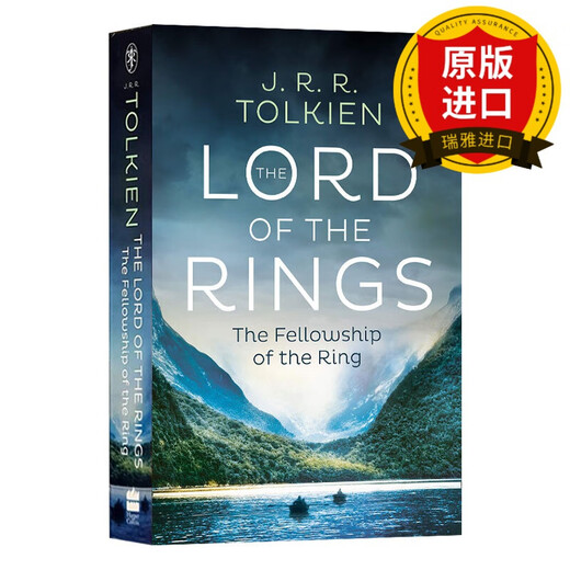 Novela original en inglés genuino La Comunidad del Anillo - El Señor de los Anillos Libro 1 El Señor de los Anillos 1 nueva portada Versión completa en inglés