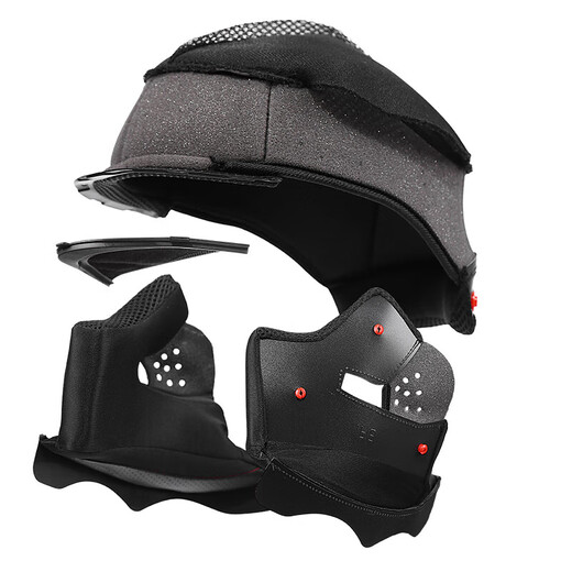 Adandyish new national standard Class A 3C adult full-face helmet motorcycle helmet winter double-mirror motorcycle helmet for all seasons 168 gray