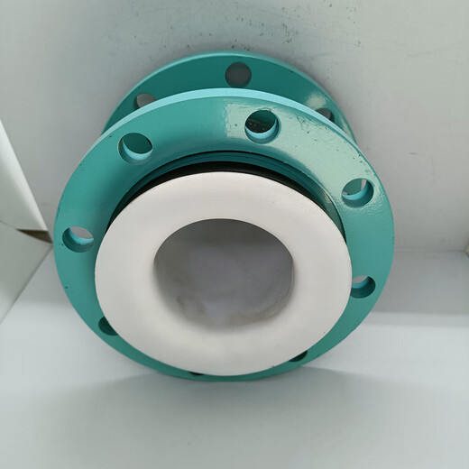 Yue Changsheng customized KXT flexible PTFE-lined flange soft joint soft connection oil-resistant, acid-resistant, alkali-resistant and high-temperature resistant (national standard stainless steel flange) DN125*1.6Mpa