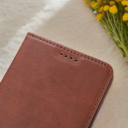 Ju Xiaozhi eignet sich für Xiaomi 14 Ultra Mobiltelefon Hülle Flip Leder Hülle Oberste Version Wallet Card Case Full-Pack Anti-Fall-Fall-Innenhülle ohne Schnalle Magnetic-Befestigung Xiaomi 14 Ultra [Schwarz]