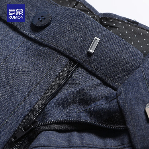 Romon suit men's slim professional formal suit business casual groom's suit wedding dress men's suit