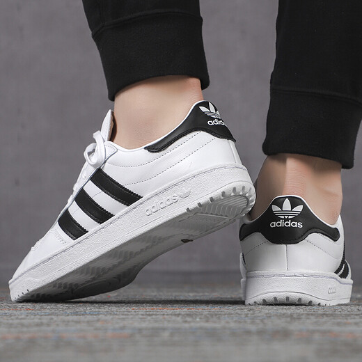 Adidas clover men's shoes autumn new sports shoes fashionable versatile comfortable non-slip wear-resistant lightweight versatile low-cut sneakers EG9734 40