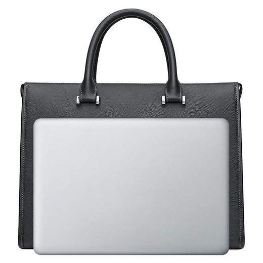 Goldlion Business Briefcase Handbag Cowhide Men's Bag Computer Bag Large Capacity Official Bag Birthday Gift for Dad