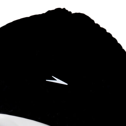 Speedo silicone swimming cap long hair bubble cap waterproof ear protection swimming cap black