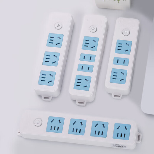 Cici's new national standard socket/socket strip/socket strip/socket strip/socket strip/plug strip 2-position wireless strip D001 (need to provide your own power cord and plug)