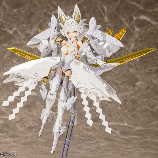 寿屋（KOTOBUKIYA） 女神裝置 机娘 拼装模型玩具 16cm KP719 朱罗玉藻前白面金毛