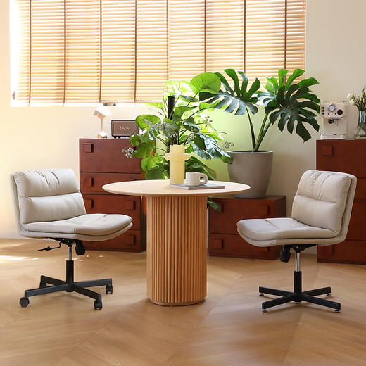 Gu Quan Computer Stuhl Home Comfort Office Stuhl Xiaoyao Schwenkstuhl Studie Schlafzimmer Make -up Stuhl Schreibtisch Stuhl C738 Rad