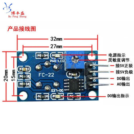 Smoke sensor module MQ-2/3/4/5/6/7/8/9/MQ135 alcohol flammable gas carbon monoxide MQ136 hydrogen sulfide module