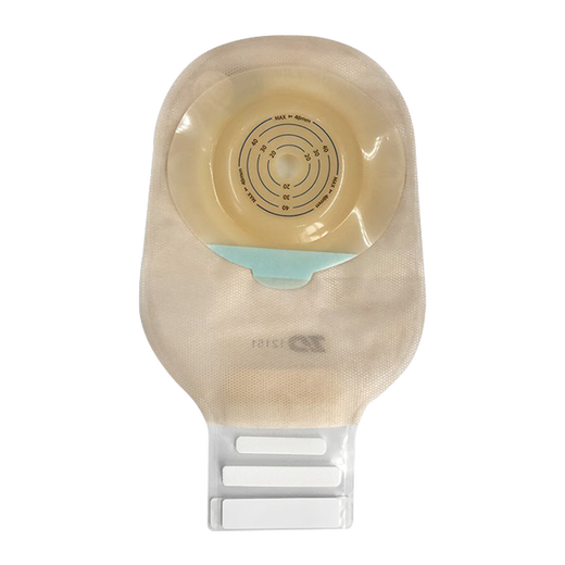 Zhende one-piece ostomy bag convex surface Deshutuo 12151 disposable ostomy bag for intestinal and anal diversion ostomy ZD one-piece ostomy bag 12151, 1 trial