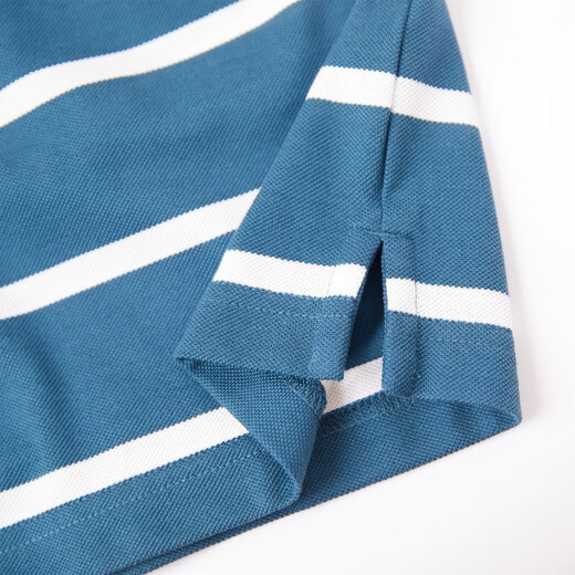 YOUNGOR short-sleeved POLO shirt men's lapel fashion business pure cotton fabric double pique water-soft cotton soft feel POLO shirt YSPC520179PFA XL