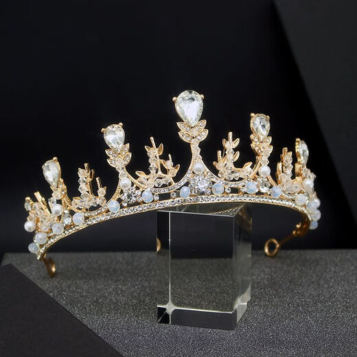 Birthday crown tiara for girls, high-end goddess 18-year-old adult headband, elegant princess bride wedding J silver birthday crown