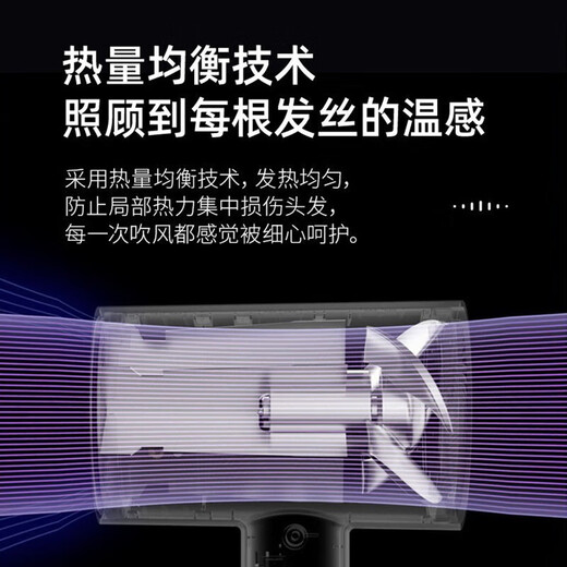 Flyco (FLYCO) Borui hair dryer household high-power negative ion hair dryer constant temperature hair care small and convenient hot and cold wind hair dryer high wind fast drying internet celebrity hair salon student dormitory use Flyco's Borui PH1627 1800W with negative ions