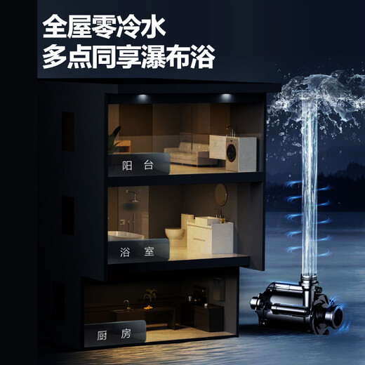 SAKURA National subsidy up to 15% 16L gas water heater double booster zero cold water water gas double adjustment instant hot and intelligent control constant temperature natural gas JSQ30-057F