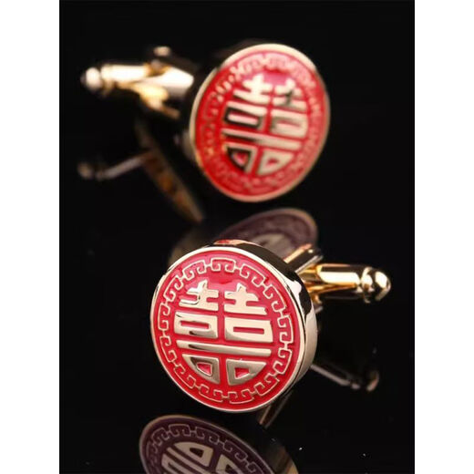 檬纤法式衬衫袖扣袖钉男士袖口钉 商务法式扣男女高端礼盒装 简洁大方袖扣【礼盒装】