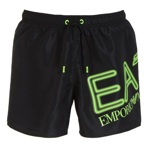 ARMANI/Armani EA7 Men's Fashionable All-Match Beach Pants Casual Sports Shorts 902000 4R736 Blue Orange 6935 46