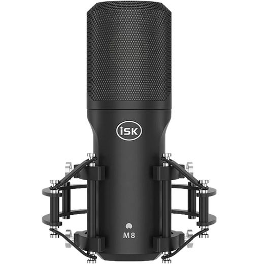 ISK M8Pro condenser microphone radio recording live broadcast mobile phone shouting microphone set ISK M8pro standard