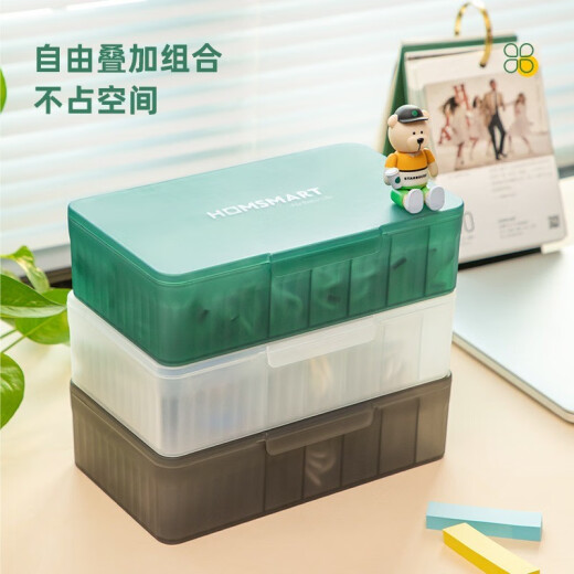 Little helper mobile phone data cable storage box charger desktop cable management box wire box power cord storage artifact transparent white does not include cable management tape, label stickers