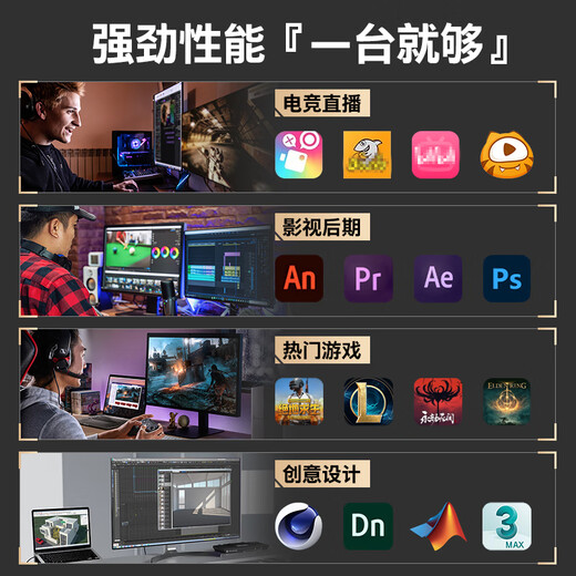 Reso i3 12100F to 13100F/RTX3050/3060 12G gaming office computer desktop assembly computer host DIY complete machine complete assembly machine configuration three i3 13100F丨256G丨8G gaming independent display