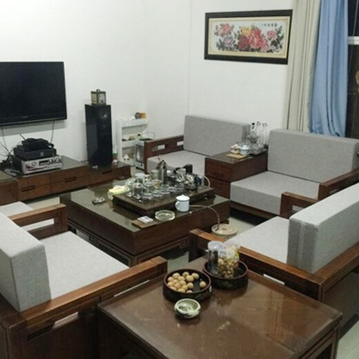 Love crystal custom-made 35D/60D high-density sponge sofa cushions mahogany solid wood cushions sofa cushions and chair cushions custom-made 60D high-density sponge (thickened and hardened) customized special shooting