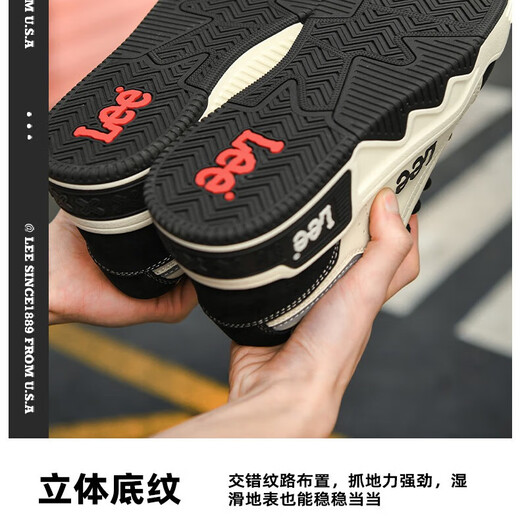 Lee men's shoes winter new casual shoes trendy thick-soled bread shoes men's sneakers heightening sports shoes fashion shoes for men olive green L241MB713 41 If your feet are thin, please take a smaller size