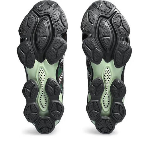 亚瑟士（asics）GEL-QUANTUM KINETIC 复古减震耐磨男士运动休闲鞋跑步鞋 棕褐色/绿1203A270-251 44 标准/US10