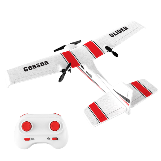 KF TOYS遥控泡沫飞机固定翼战斗机滑翔机航模耐摔户外玩具男孩女孩子礼物 双电池版泡沫飞机