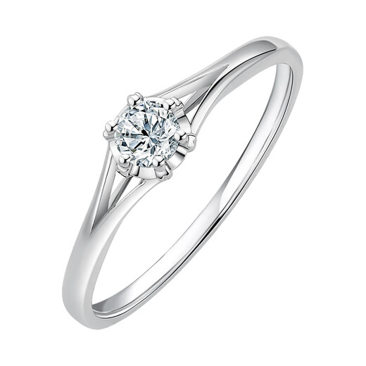 Saturday blessing 18k gold diamond ring female vows love proposal diamond ring KGDB021074 about 8 minutes 15th birthday gift