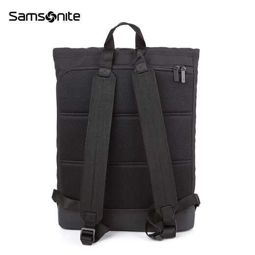 Samsonite Rucksack Computertasche Mode Casual Light School Bag Rucksack Geschenk für Freund Ehemann HD4 Schwarz