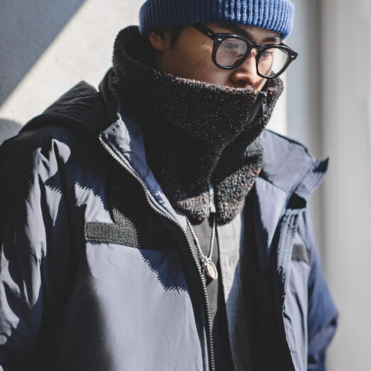 Madden Workwear Indiana Wajo Half Velvet Warm Outdoor Zipper Neck Cover Men's Winter Mocha One Size F