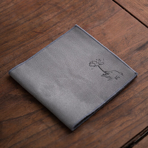 Xiyuanji double-sided tea towel, high-end tea cloth, absorbent tea set towel, coffee table, tea tablecloth, rag mat, tea table accessories, all as you wish, double-sided tea towel (rectangular)