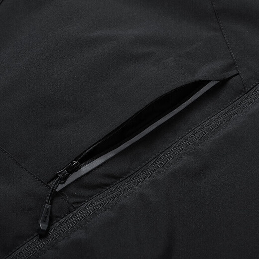 Mizuno (MIZUNO) outdoor jacket men's hooded woven breathable couple jacket plus velvet thickened cotton jacket men's top