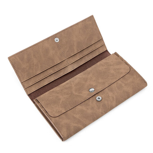 MashaLanti men's wallet long wallet large capacity ID card holder wallet clutch bag men's high-end Father's Day birthday gift