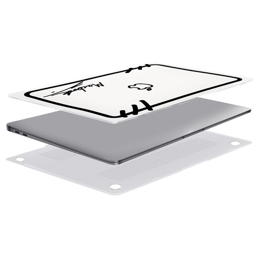 HLMT eignet sich für 2023 neues MacBook Air13.6-Zoll 15 Schutzhülle 16 Apple Laptop Schutzfall Pro14 Schutzhülle + Maus-Pad A1425/A1502