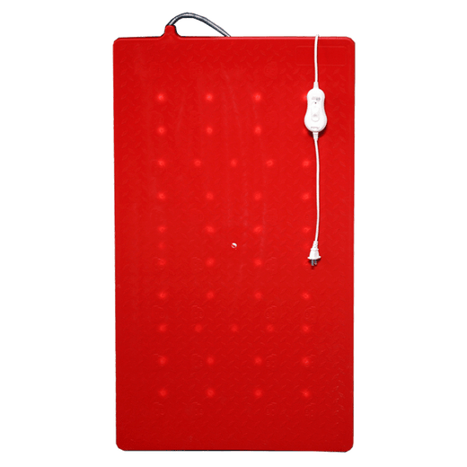 Dr. Pig piglet electric heating plate, electric heating plate for pigs, thermal insulation heating plate, heating plate for pet pigs, dogs and snakes, red 55*100 double circuit