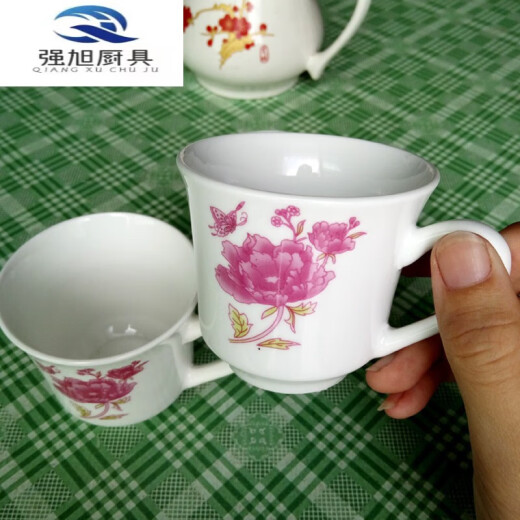 Home Ceramic Small Tea Cup Old-fashioned Tea Bowl Chinese Knot Kung Fu Tea Set Ceramic Teapot Cover Bowl 6 Designs and Colors 10 Pieces 0ml 0 Only 200mL (Inclusive)-400mL (Inclusive)