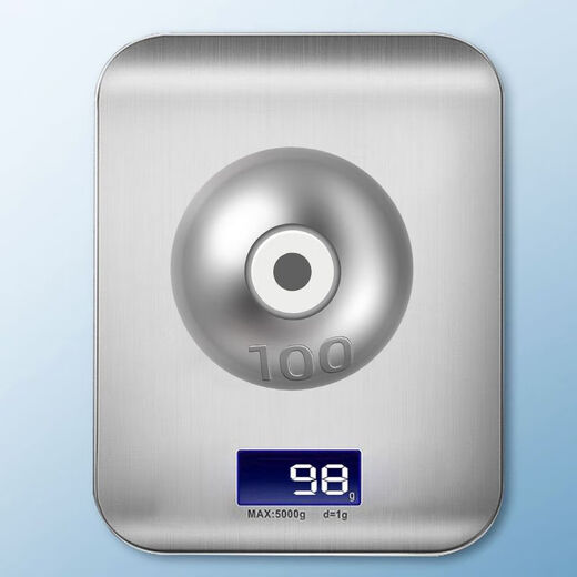 Baichao magnetic ring through-core lead pendant sea rod silver carp and bighead carp line group water monster pendant long-range throwing rod ceramic lead pendant fishing net side lead pendant accessories magnetic core lead pendant 150g 5 pieces