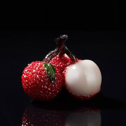 Rongshantang Color Changing Lychee Tea Pet Tea Tray Ornaments for Household Fun Kung Fu Tea Accessories Color Changing Resin Tea Pet Ornaments - Daji Dali