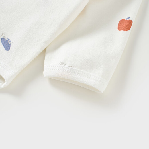 Tongtai (TONGTAI) baby underwear, spring and autumn pure cotton baby jumpsuit, newborn clothes, triangle romper, pajamas, yellow 59cm