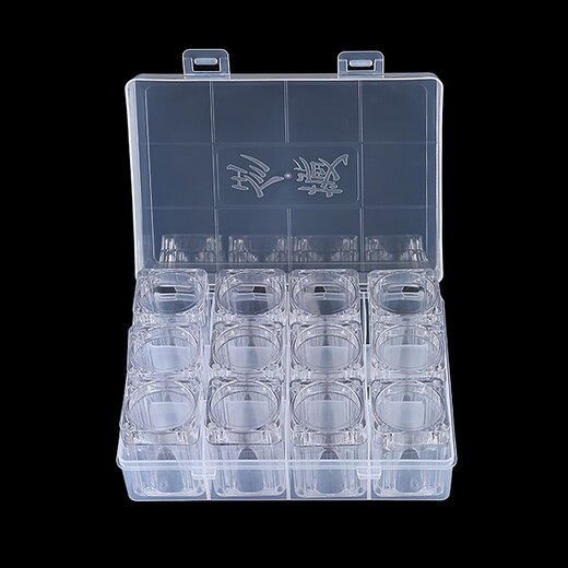 Coin barrel Peking Opera art commemorative coin collection box coin protection box coin storage box protective barrel shell square barrel vertical style 12 30mm square barrels + storage box